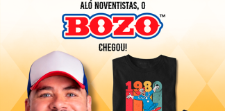 SBT lança nova coleção de camisetas do Bozo em parceria com a Loja 90