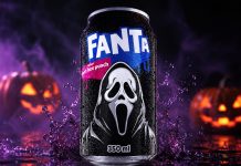 Fanta lança edição inspirada em Ghostface para o Halloween