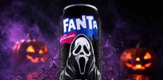 Fanta lança edição inspirada em Ghostface para o Halloween