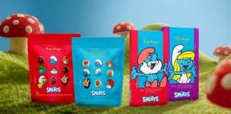 Kopenhagen lança linha de chocolates inspirada nos Smurfs