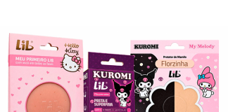 Lib se une a Hello Kitty, Kuromi e My Melody em coleção inédita no Brasil