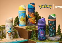 Owala lança coleção de garrafas inspirada em Pokémon