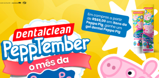 Pepptember: Dentalclean atualiza linha Peppa Pig e aposta em personagens para tornar o cuidado oral mais divertido para as crianças