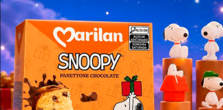 Marilan lança panettone do Snoopy com miniaturas colecionáveis