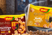 Yoki lança pipocas de Harry Potter inspiradas em Hogwarts