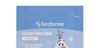 Sanfarma lança adesivo para febre inspirado em personagem de Frozen, da Disney