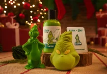 Lush e Grinch lançam coleção de cosméticos para o Natal