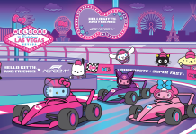 Sanrio e F1 Academy levam Hello Kitty e seus amigos de volta a Las Vegas