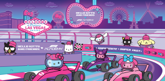 Sanrio e F1 Academy levam Hello Kitty e seus amigos de volta a Las Vegas