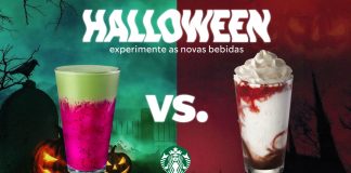Starbucks lança bebidas limitadas para o Halloween