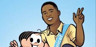 Endrick e Turma da Mônica se unem em campanha do UNICEF pela proteção da infância
