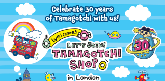 A Bandai Namco lança o primeiro Tamagotchi Pop-Up no Reino Unido
