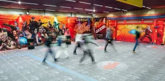 Street Fighter transforma estação de metrô de São Paulo em arena imersiva