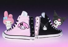 Converse lança coleção inspirada em My Melody e Kuromi