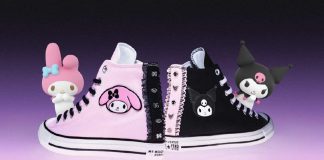 Converse lança coleção inspirada em My Melody e Kuromi