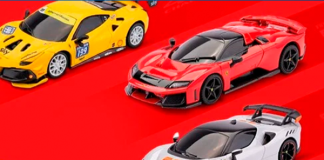 Shell lança nova coleção de miniaturas Ferrari controladas por Bluetooth
