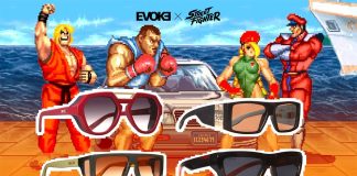 EVOKE lança coleção limitada de Street Fighter com 1.200 óculos numerados