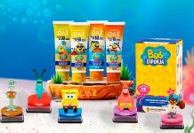 OAZ aposta em blind boxes de Bob Esponja com carimbos colecionáveis em nova campanha