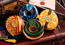 Krispy Kreme lança donuts inspirados em Harry Potter com sabores das quatro casas de Hogwarts