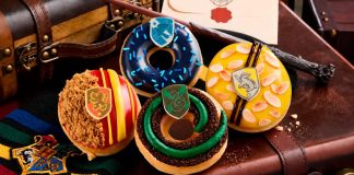 Krispy Kreme lança donuts inspirados em Harry Potter com sabores das quatro casas de Hogwarts
