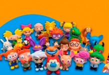 Bimbo lança miniaturas colecionáveis da Nickelodeon com personagens de desenhos clássicos