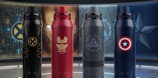 PACCO e Marvel lançam coleção de garrafas térmicas inspiradas em super-heróis