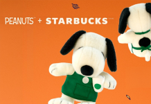Starbucks lança pelúcia do Snoopy vestido de barista no Brasil