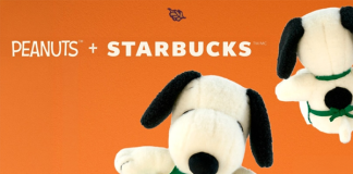 Starbucks lança pelúcia do Snoopy vestido de barista no Brasil