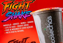 Cosechas lança shake inspirado em Street Fighter em parceria com o filme