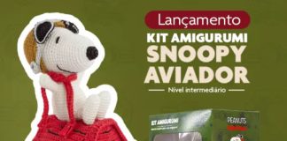 Snoopy Aviador e sua casinha viram amigurumi em novo kit da Círculo