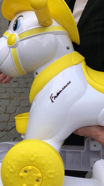 Chicco comemora 60 anos de atividades com o Papa