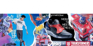 Transformers inspira nova coleção da Asics