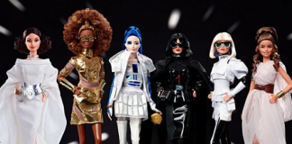 Internacional – Mattel produz bonecas Barbie inspiradas em Star Wars
