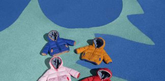 Chicco lança jaqueta feita de garrafa PET para o inverno