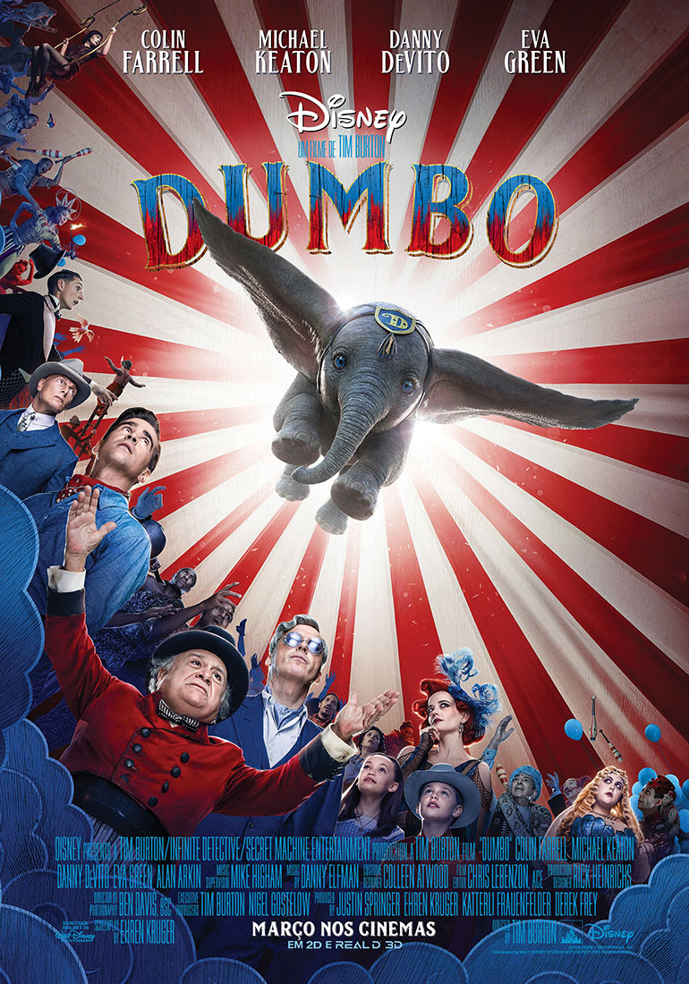 A novíssima aventura ‘Dumbo’ live-action