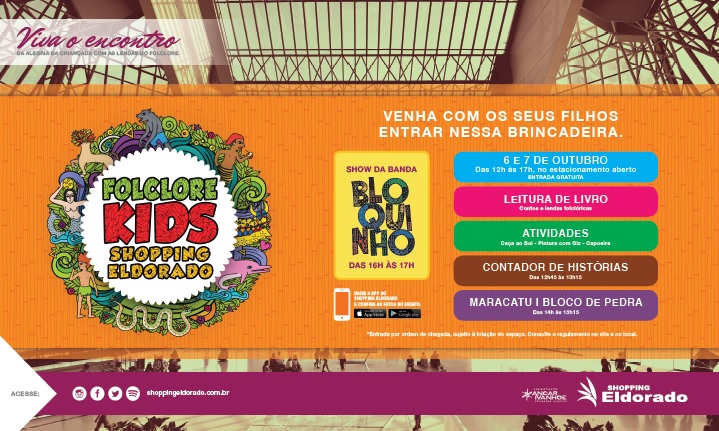 Folclore Kids no Shopping Eldorado