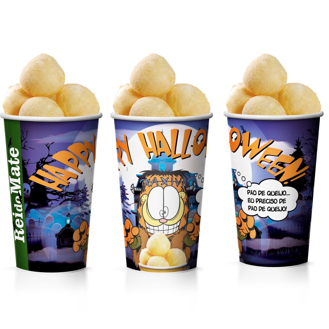 Garfield no Halloween do Rei do Mate