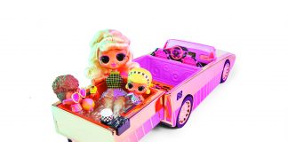 Carro pra lá de fashion para L.O.L. Surprise!