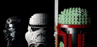 Lego lança capacetes inspirados nos vilões do universo Star Wars