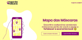‘Mapa das Máscaras’ mostra quem faz para quem quer comprar
