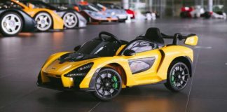 Internacional – McLaren ganha carro em versão miniatura do Senna