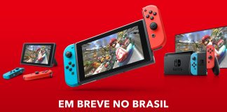 Nintendo anuncia oficialmente o lançamento do Switch no Brasil