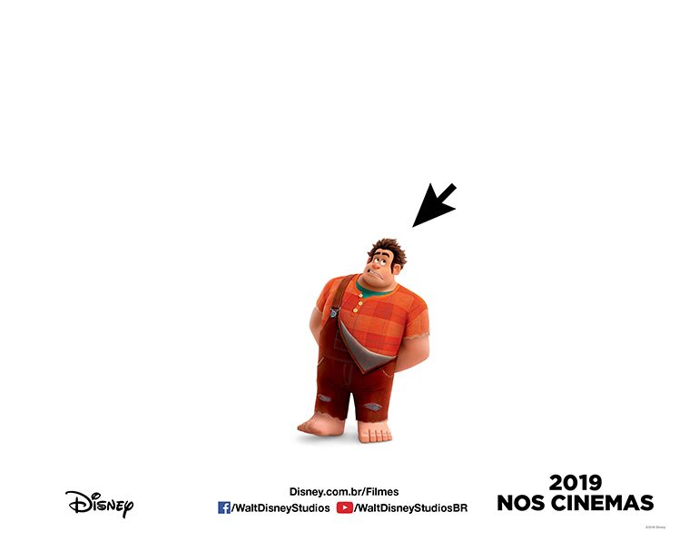 Novo pôster de “WiFi Ralph”