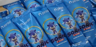 Pardal Sorvetes lança embalagem exclusiva para ‘Sonic – O Filme’