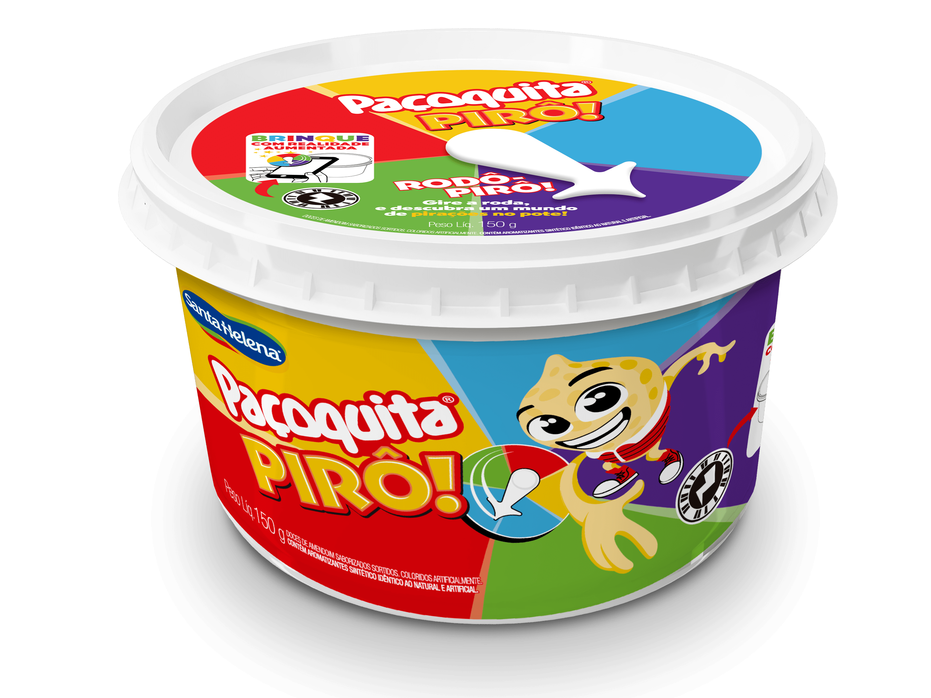 Paçoquita lança embalagem com realidade aumentada