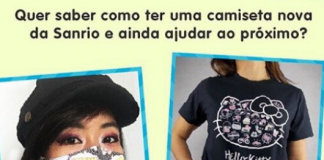 Hello Kitty participa da campanha Camiseta do Bem