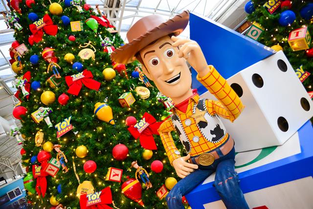 Shopping prepara Natal especial de ‘Toy Story’ da Disney•Pixar