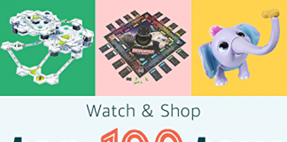 Amazon lista os 100 melhores brinquedos!