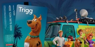 Em parceria com a Warner, Trigg cria cartão do Scooby-Doo