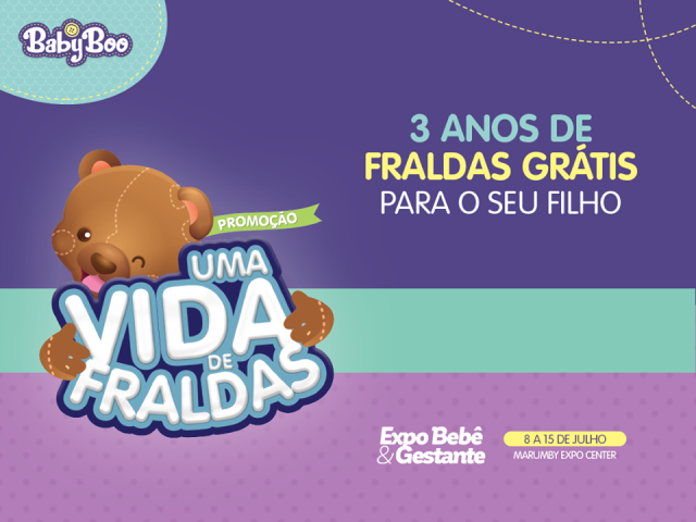 Baby Boo sorteia ‘uma vida de fraldas’ no próximo domingo